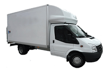 Van Hire Weybridge - Ford Luton Box Tail Lift - Van hire Weybridge